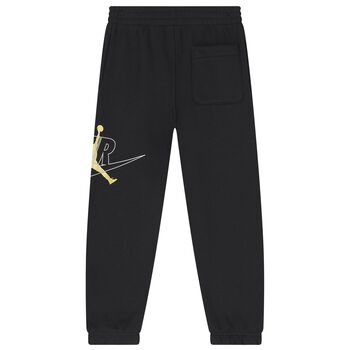 Boys Black Jordan Logo Joggers
