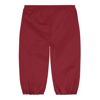 Baby Boys Red Logo Trousers