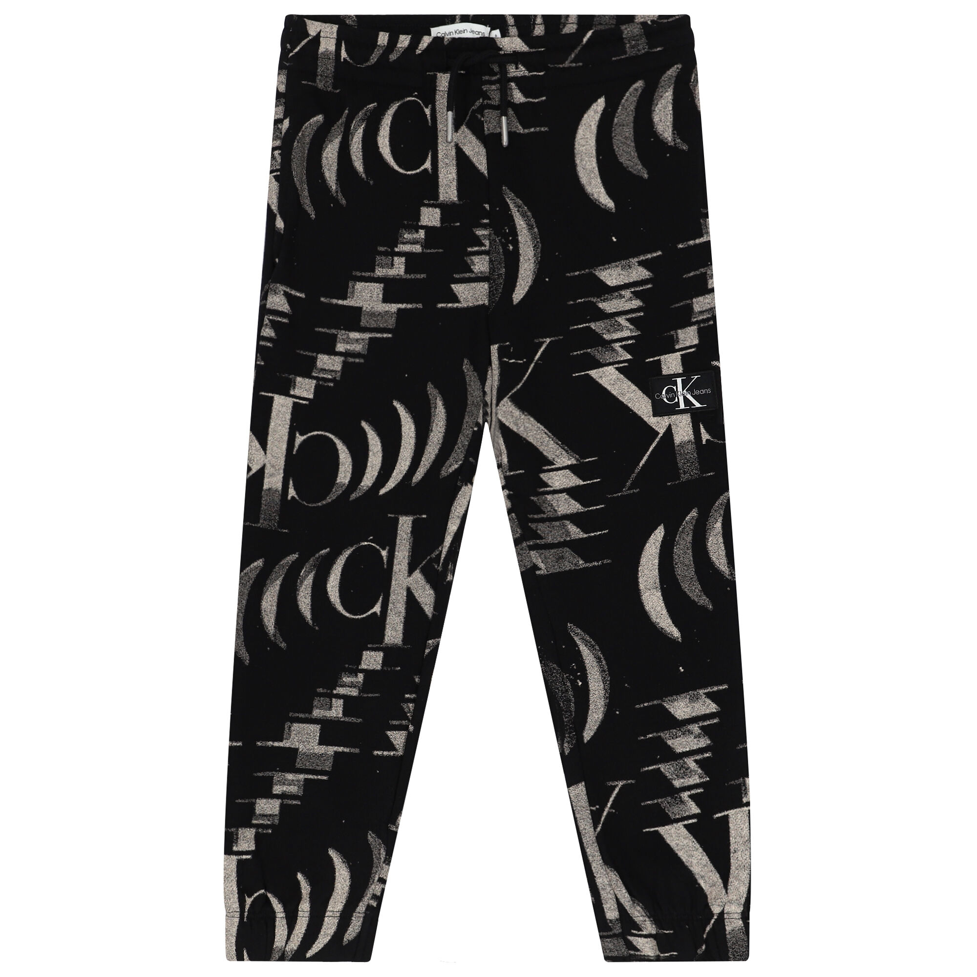 Calvin Klein Boys Black Logo Joggers Junior Couture UAE