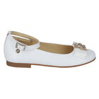 حذاء باليرينا باللون الأبيض, 1, hi-res