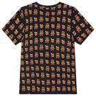 تي شيرت بالشعار باللون الكحلى , 3, hi-res