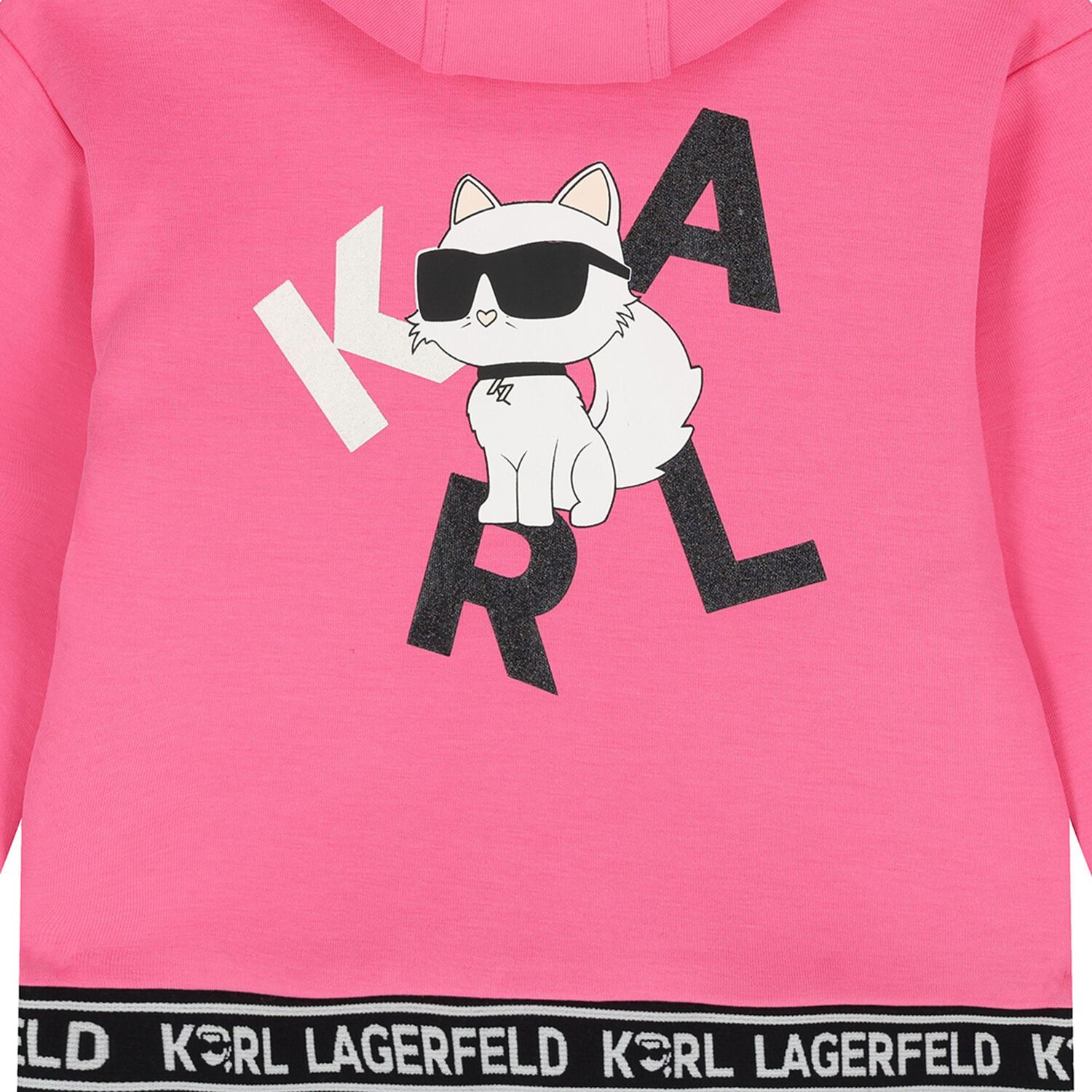 Younger Girls Pink & White Logo 3-Piece Tracksuit, 1, hi-res