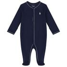 افرول بالشعار باللون الكحلى للاولاد, 1, hi-res