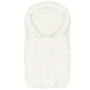 Baby Girls Ivory Swan Nest