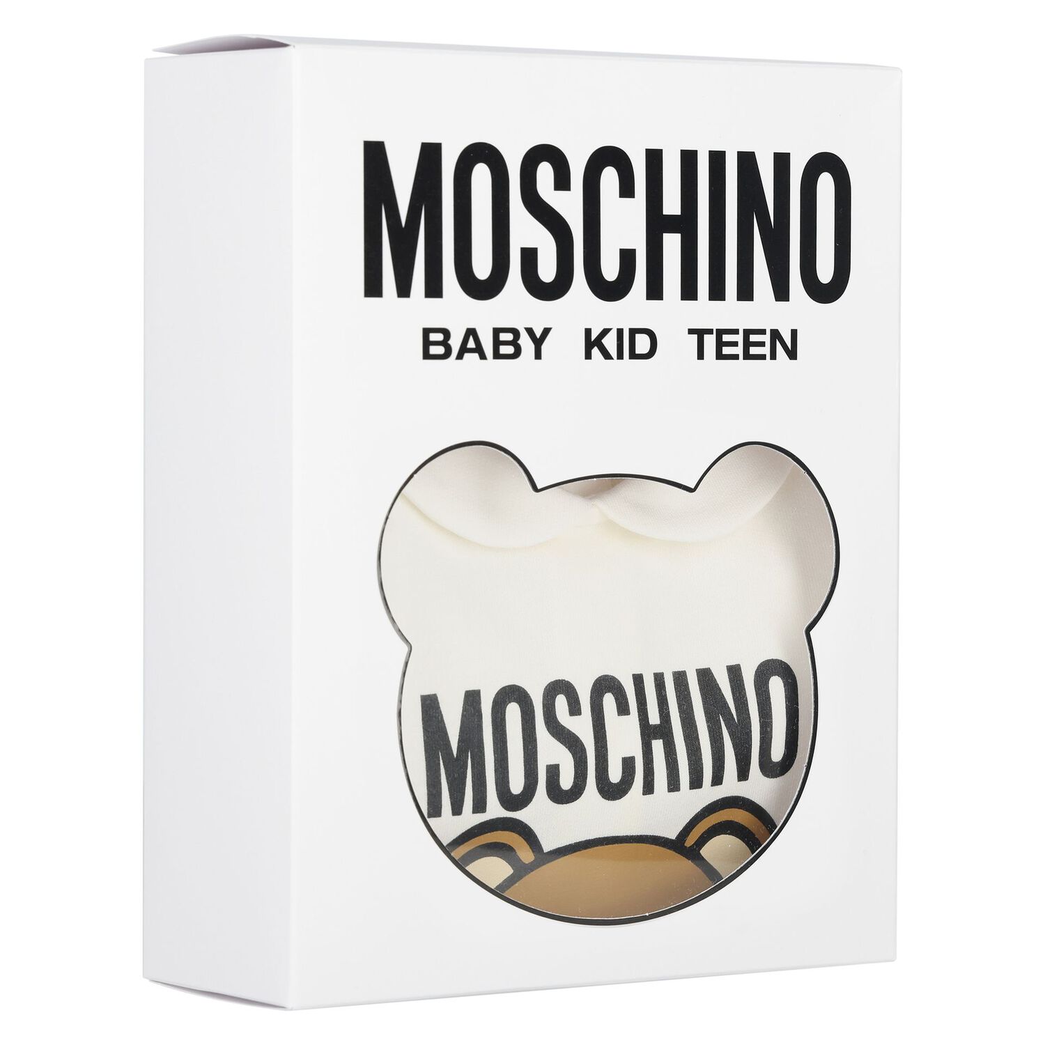 Ivory Teddy Bear Logo Babygrow Gift Set, 1, hi-res