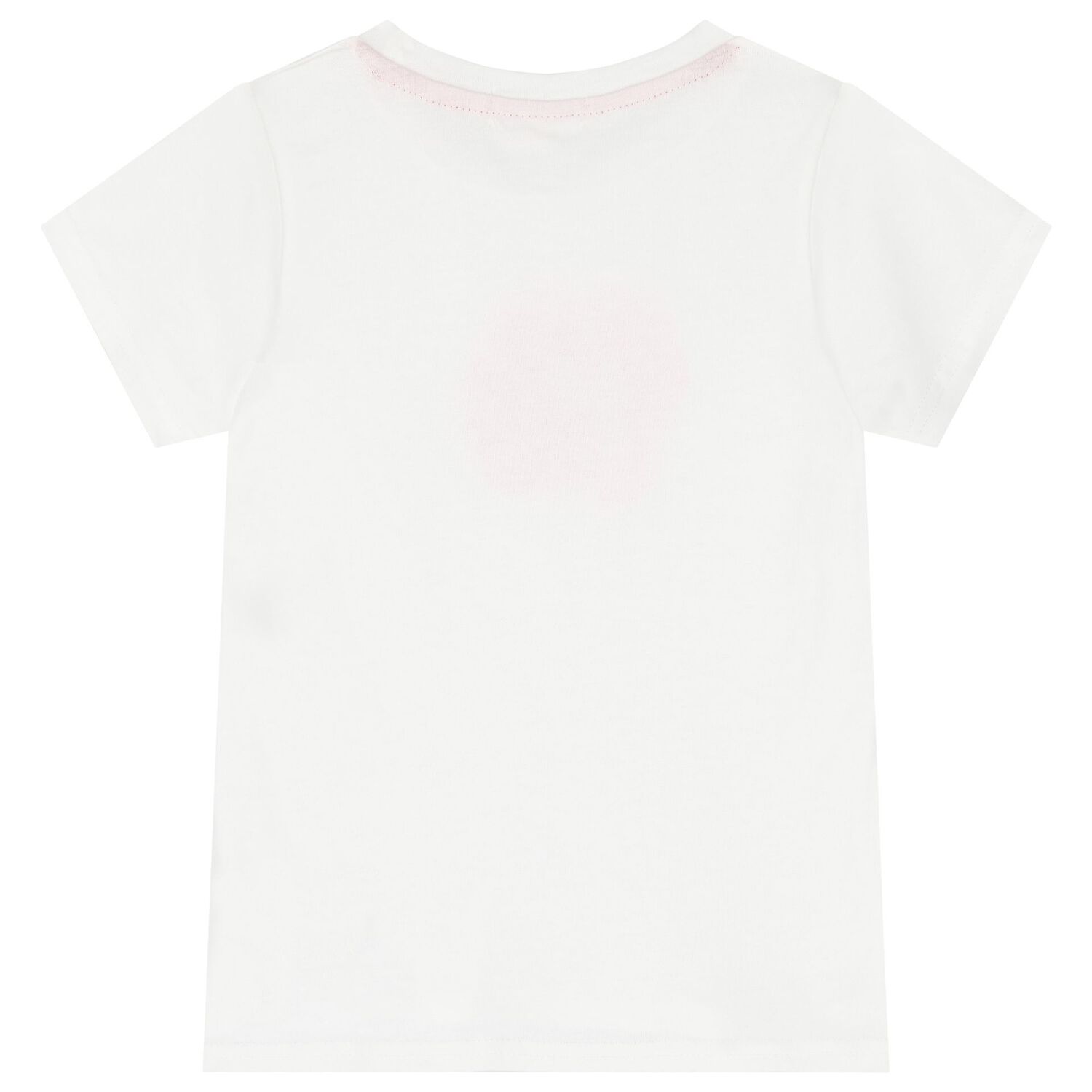 Girls White Flower T-Shirt, 1, hi-res image number null