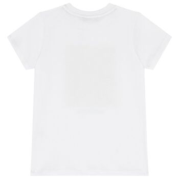 Boys White Logo T-Shirt