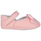 Baby Girls Pink Bow Pre Walker Shoes Set, 1, hi-res