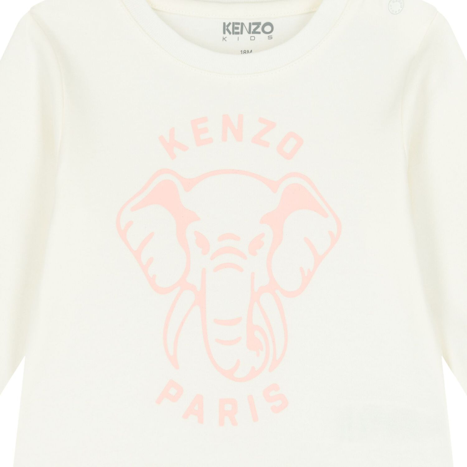 Girls Pink Elephant Baby Tracksuit Set, 1, hi-res image number null