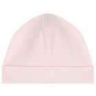 Baby Girls Pink & White Logo Babygrow Gift Set, 1, hi-res