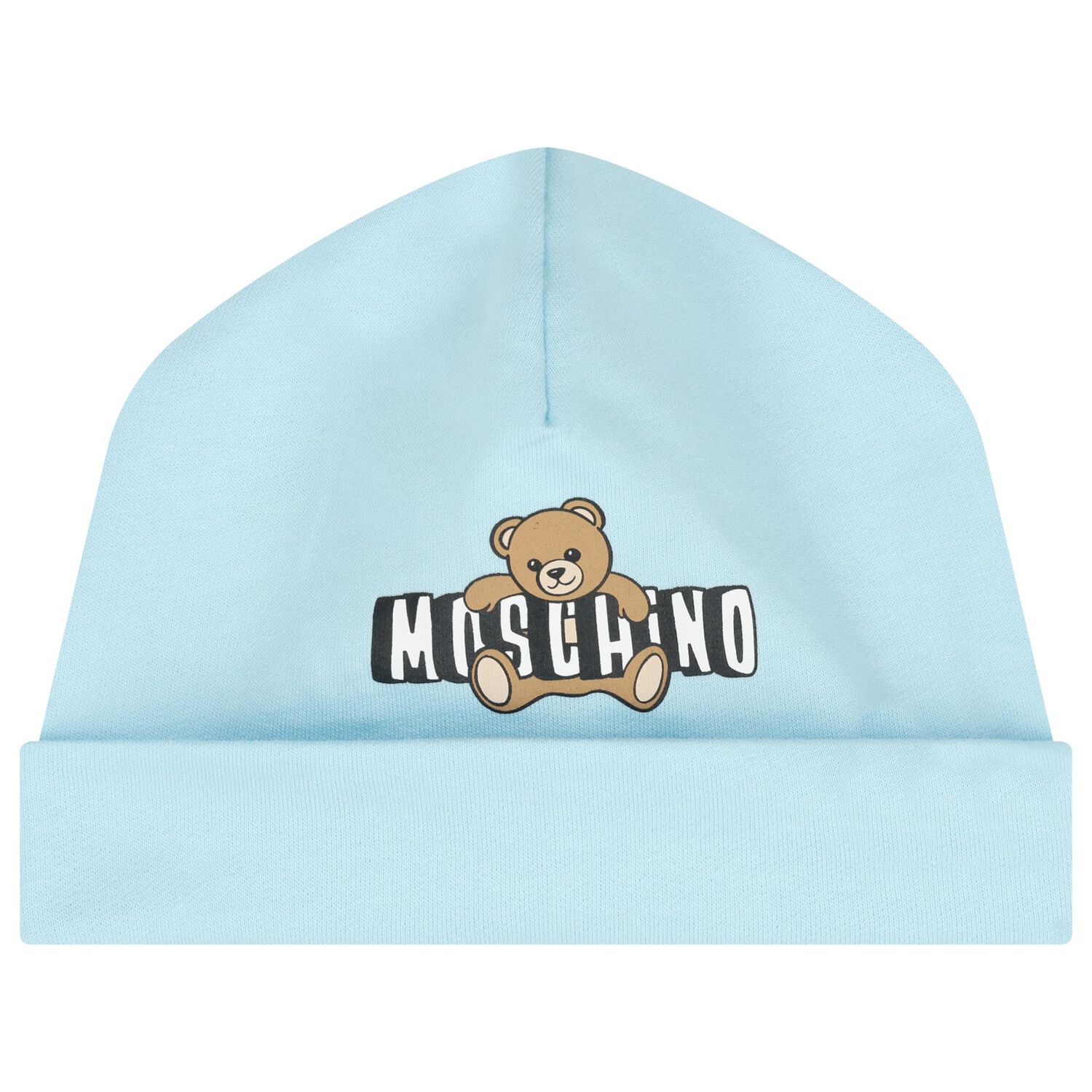 طقم هدايا ملابس أطفال بشعار دب أزرق, 4, hi-res