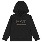 Boys Black Logo Tracksuit , 1, hi-res