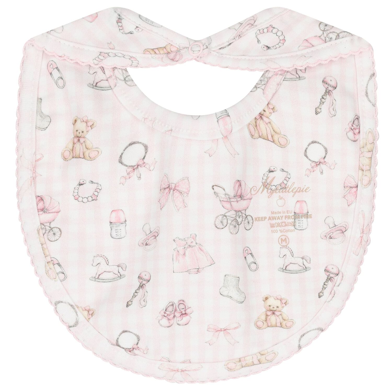 Pink Nursery Print Babygrow Gift Set (3 Piece), 1, hi-res image number null