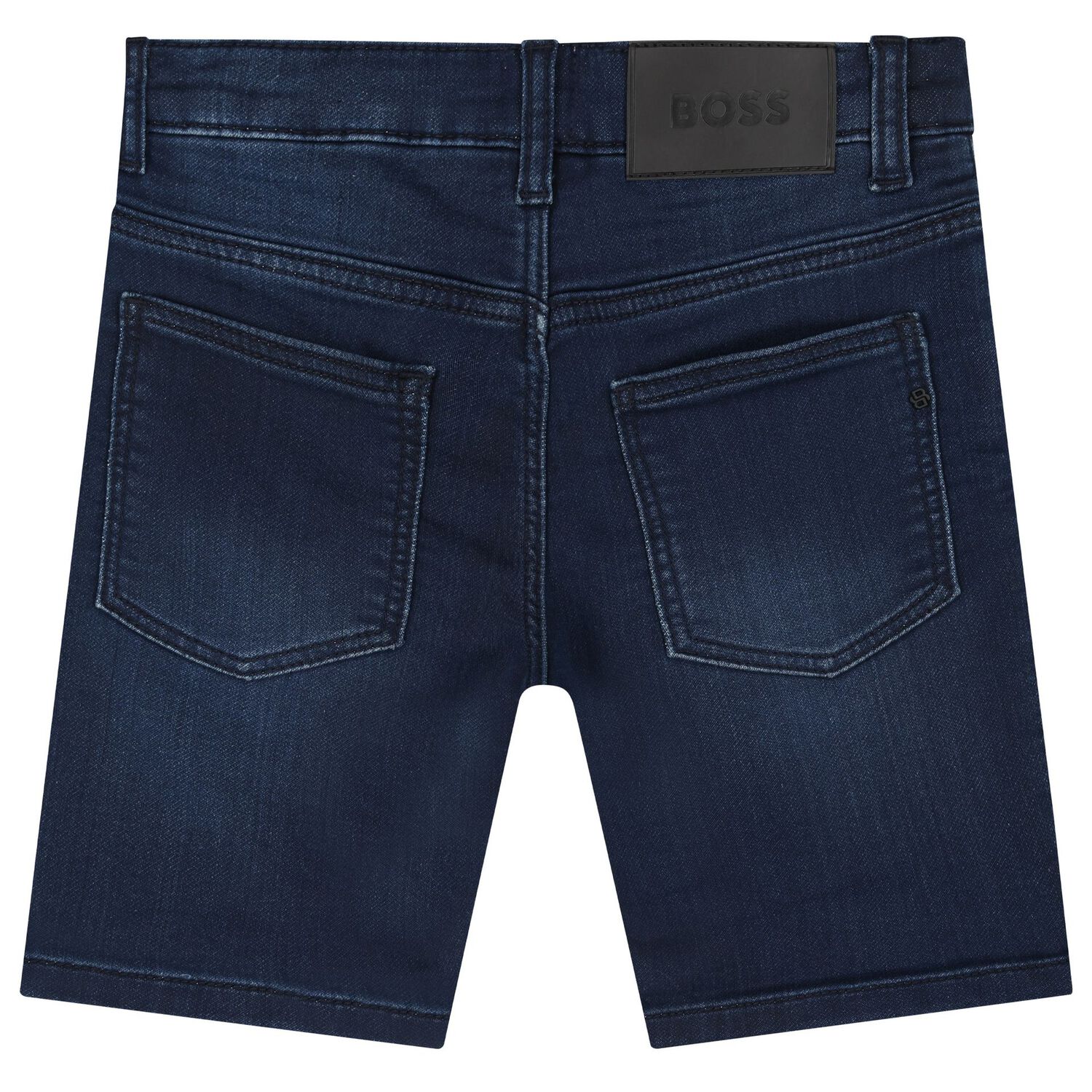 Boys Blue Denim Shorts, 1, hi-res image number null