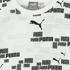 تيشيرت أولاد بالشعار باللون الابيض, 1, hi-res