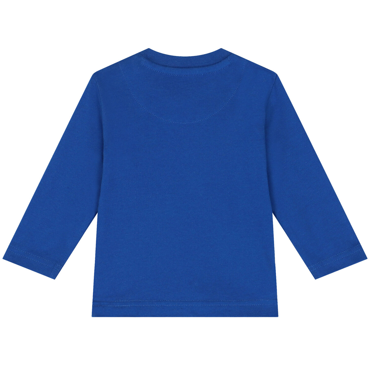 Younger Boys Blue Graphic Long Sleeve Top, 1, hi-res image number null