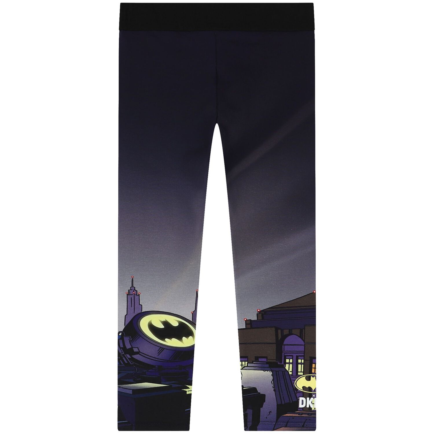 Girls Navy Blue Batman Leggings, 1, hi-res