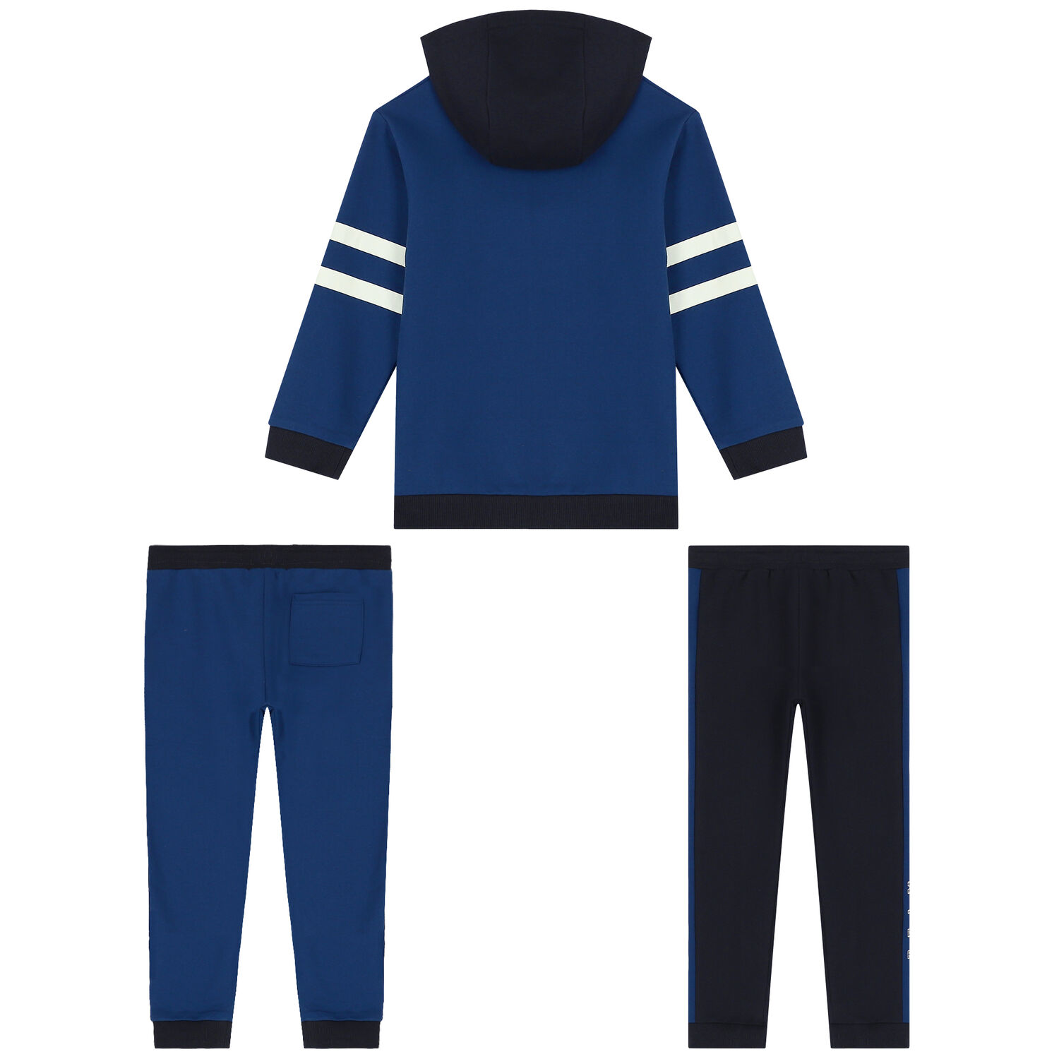 Boys Blue & Navy 3-Piece Tracksuit, 1, hi-res image number null