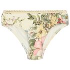 Girls Ivory Floral Bikini, 1, hi-res