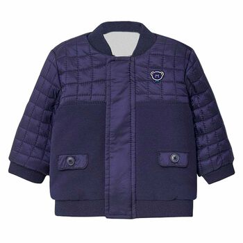 Younger Boys Navy Blue Jacket