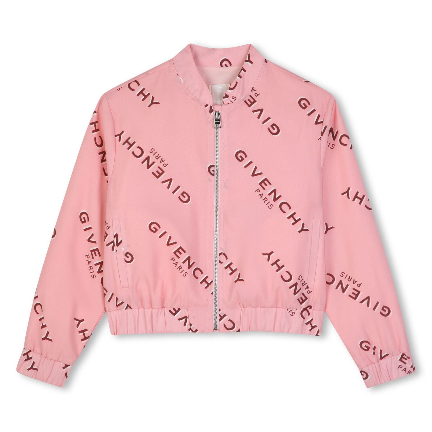 Girls Pink Logo Shorts Set, 1, hi-res