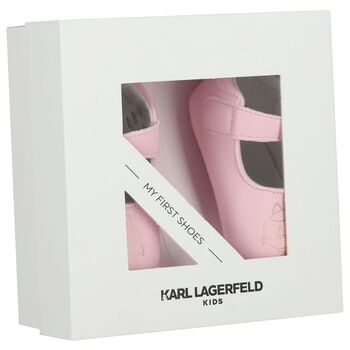 حذاء للاطفال الرضع قبل المشي باللون الوردي