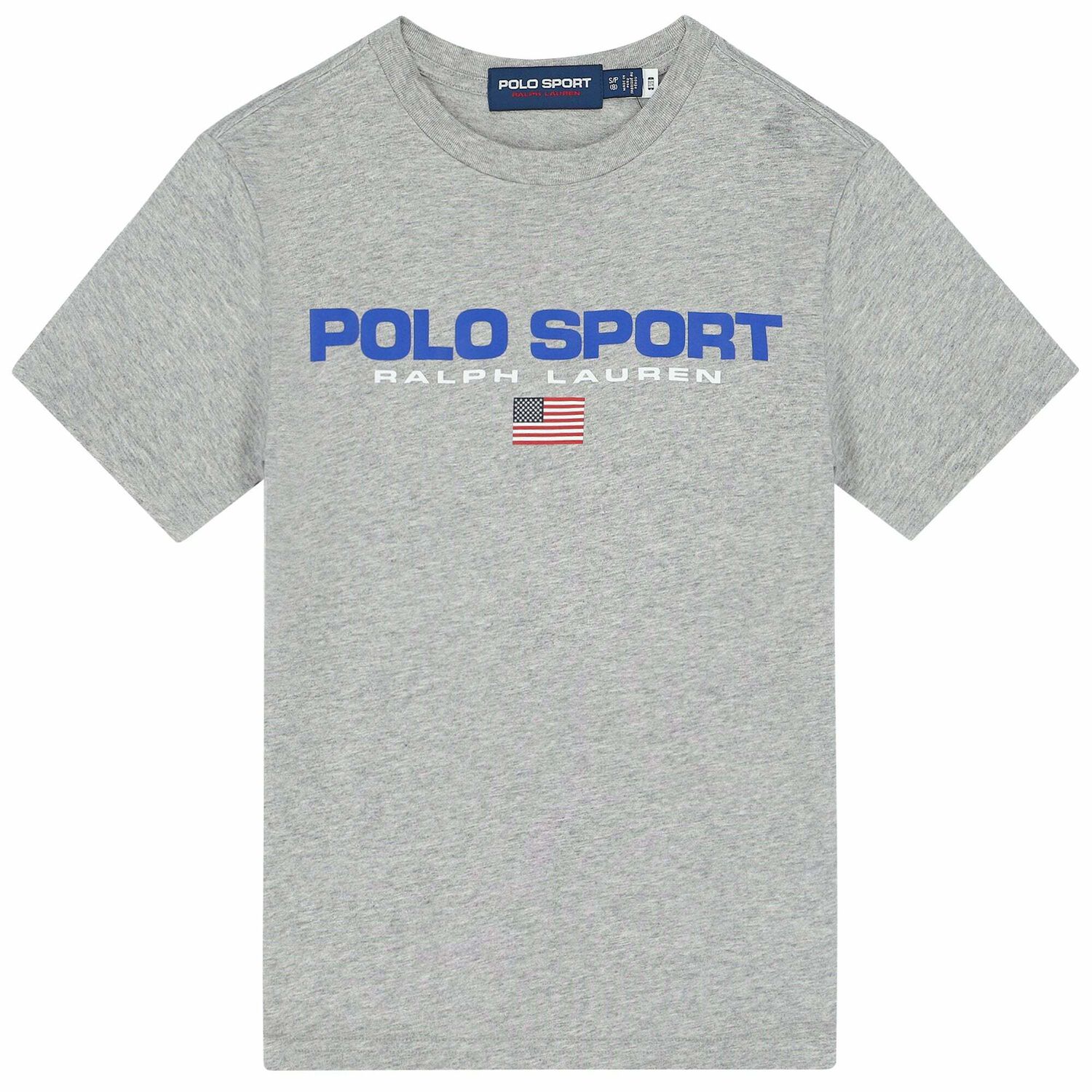 تيشيرت بالشعار باللون الرمادى للاولاد, 3, hi-res