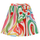 تنورة بنات مارمو باللون العاجي, 1, hi-res