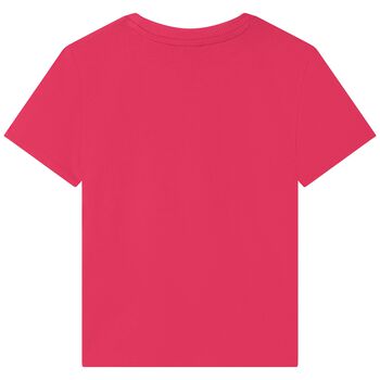 Girls Pink Tiger T-Shirt