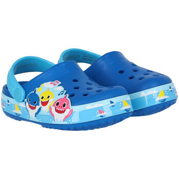 Blue Baby Shark Classic Clogs Sandals