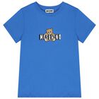 Blue Teddy Bear Logo T-Shirt, 3, hi-res
