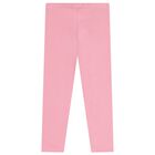 Girls White & Pink Leggings Set , 1, hi-res