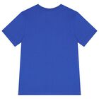 Boys Blue Logo T-Shirt, 1, hi-res