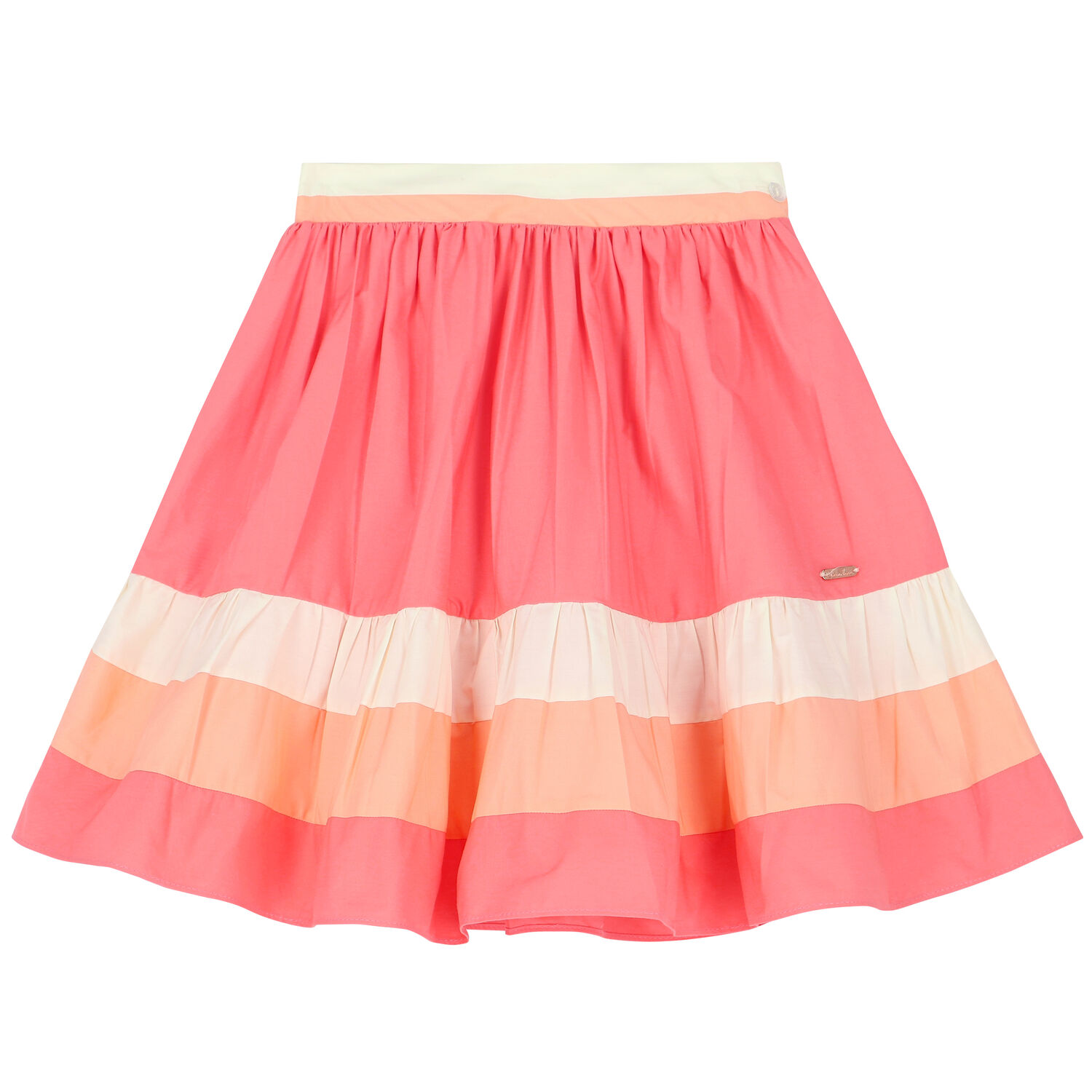 Girls Coral Flared Skirt, 1, hi-res image number null