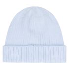 Younger Blue Logo Knitted Hat, 1, hi-res