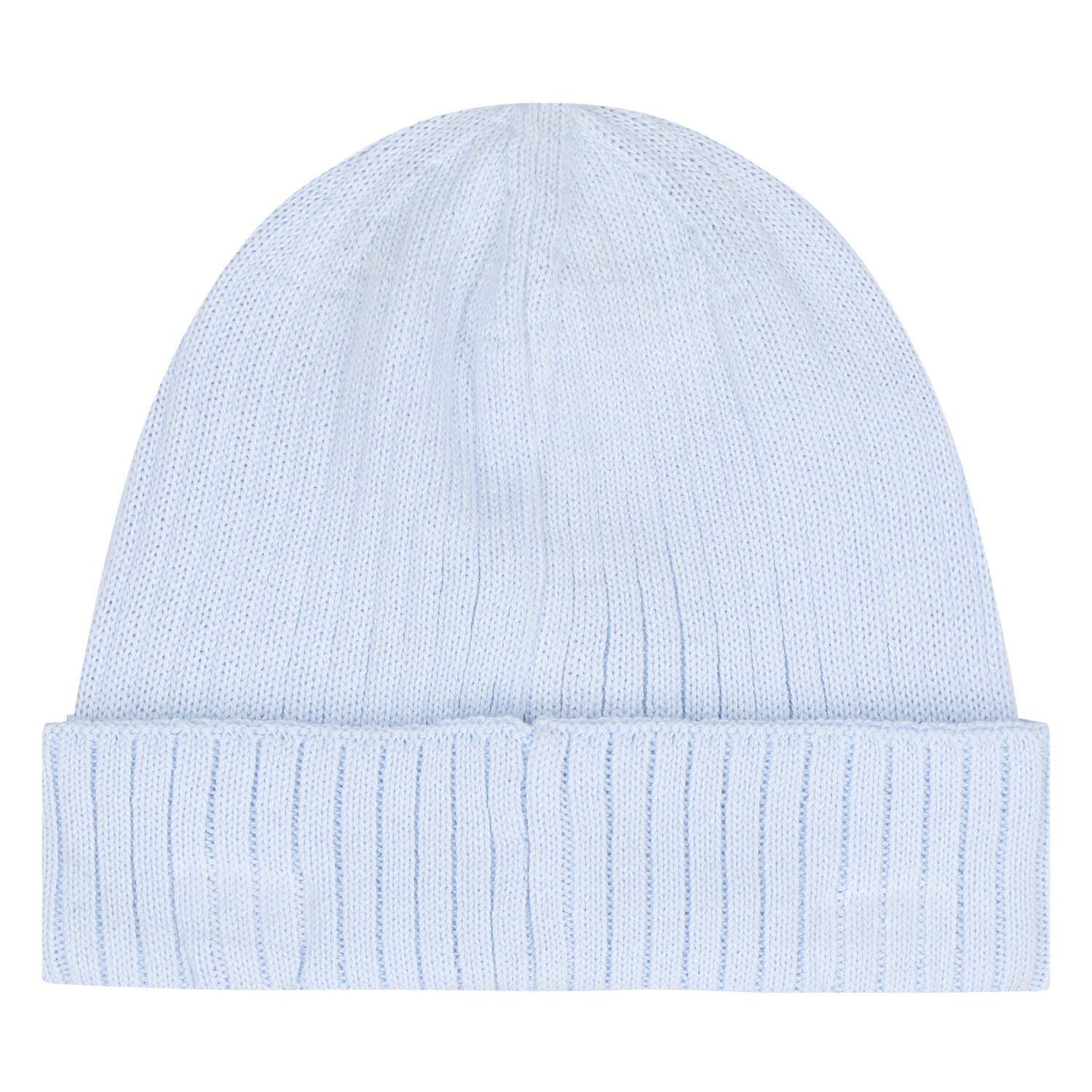 Younger Blue Logo Knitted Hat, 1, hi-res