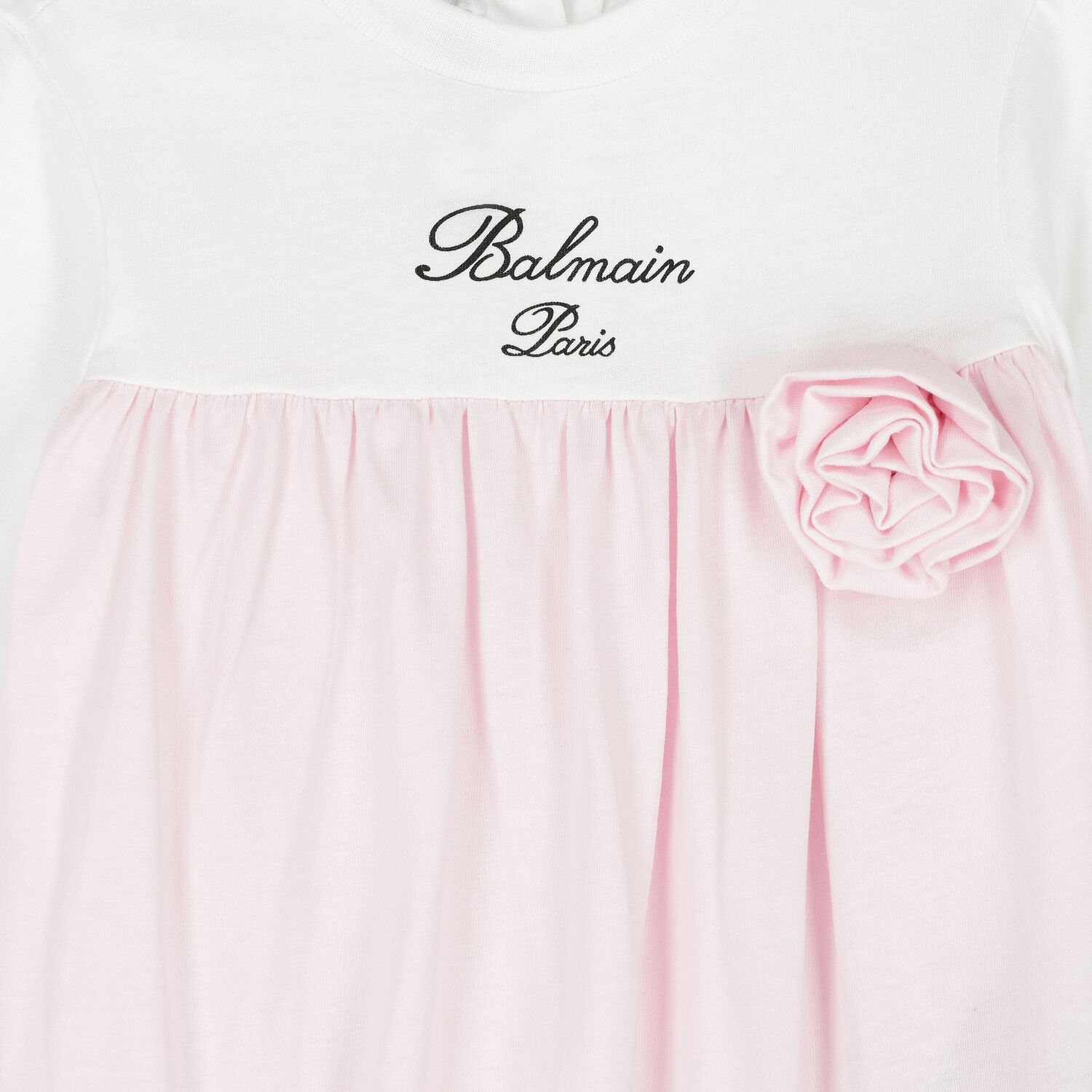 Baby Girls White & Pink Logo Babygrow Gift Set, 1, hi-res image number null