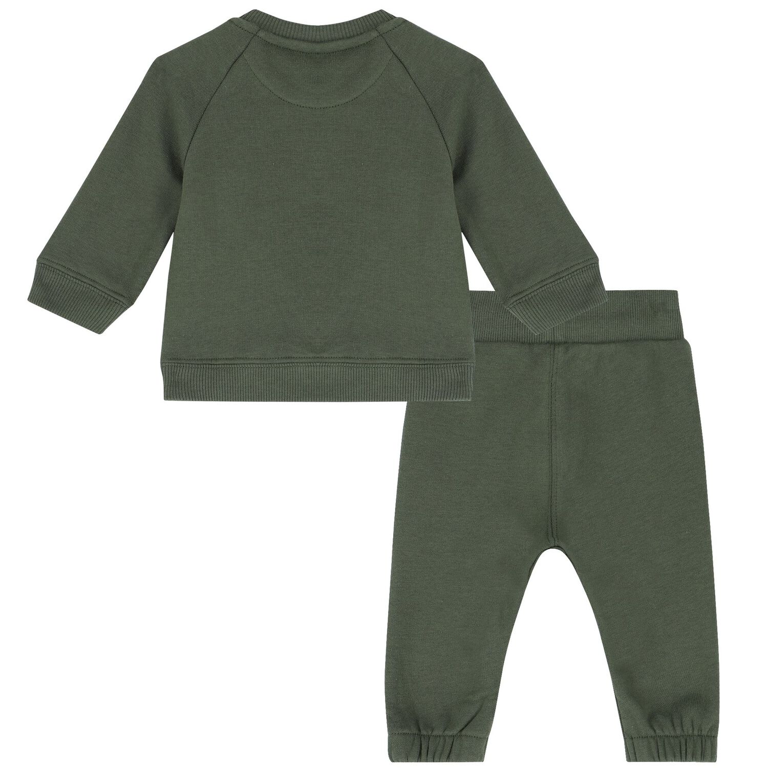 Baby Boys Green Logo Tracksuit, 1, hi-res