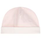 طقم بنات هدايا أفرول بالشعار باللون الوردى, 1, hi-res