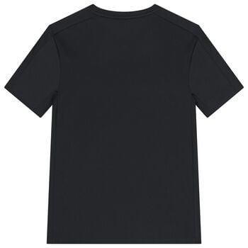 Boys Black Logo Dri-Fit T-Shirt