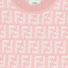 Girls Pink FF Logo Dress, 1, hi-res