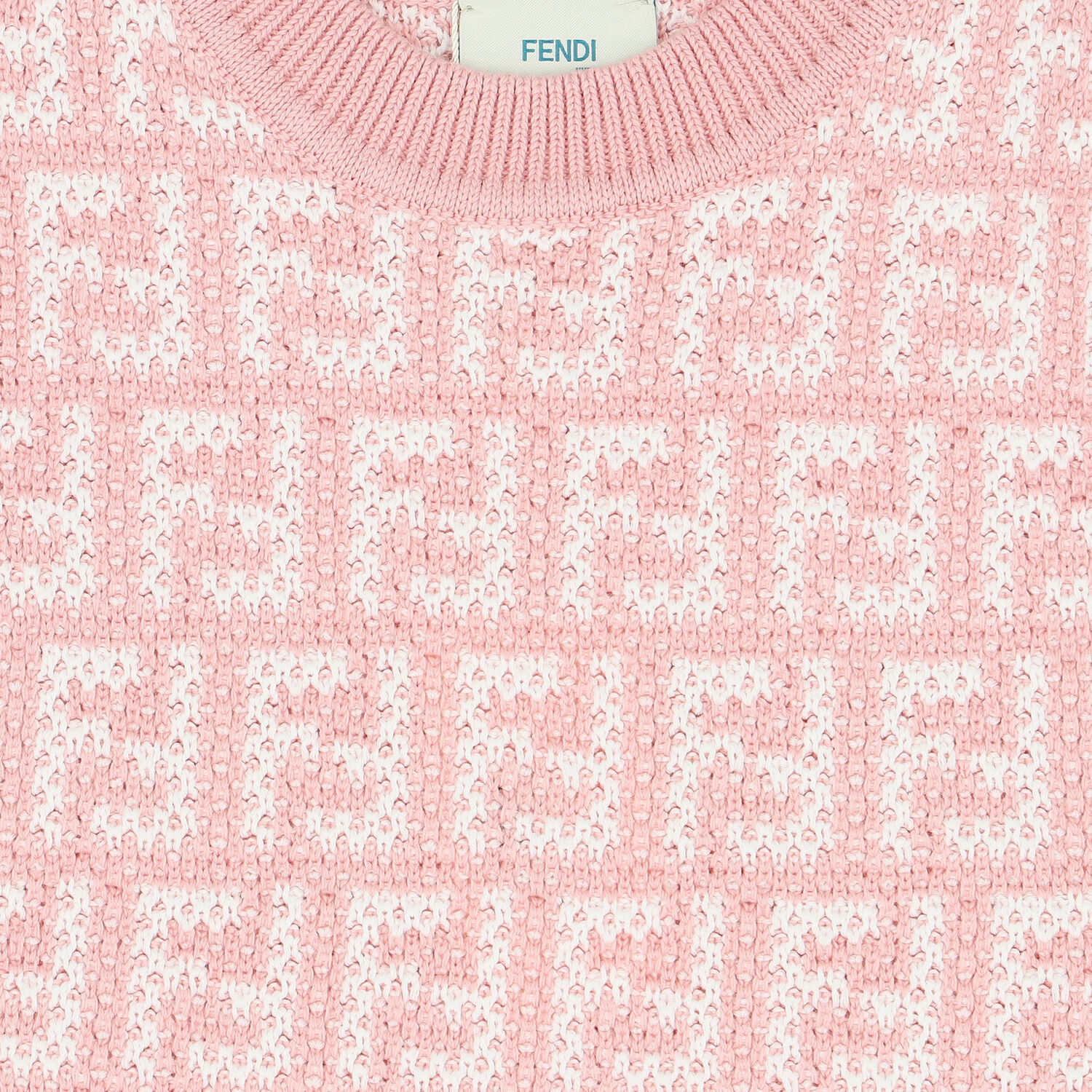 Girls Pink FF Logo Dress, 1, hi-res image number null