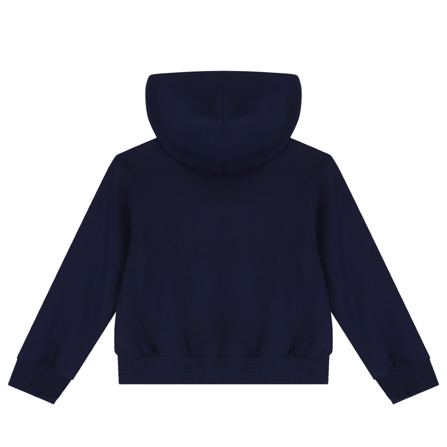 توب هودى بنات مطرز بالترتر باللون الكحلى, 1, hi-res