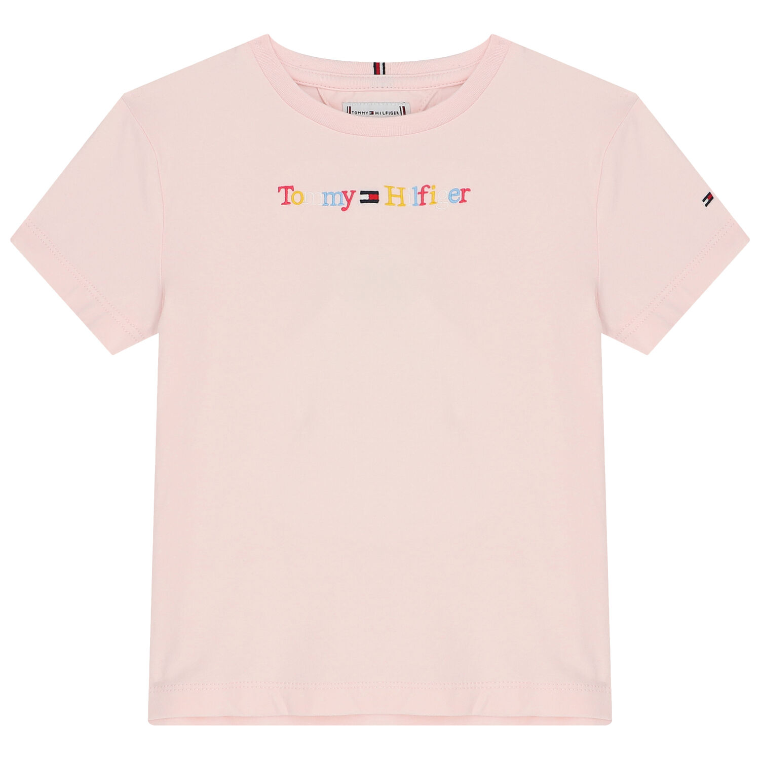 Girls Pink Logo T-Shirt, 1, hi-res image number null