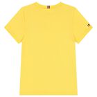 Boys Yellow Logo T-Shirt, 4, hi-res