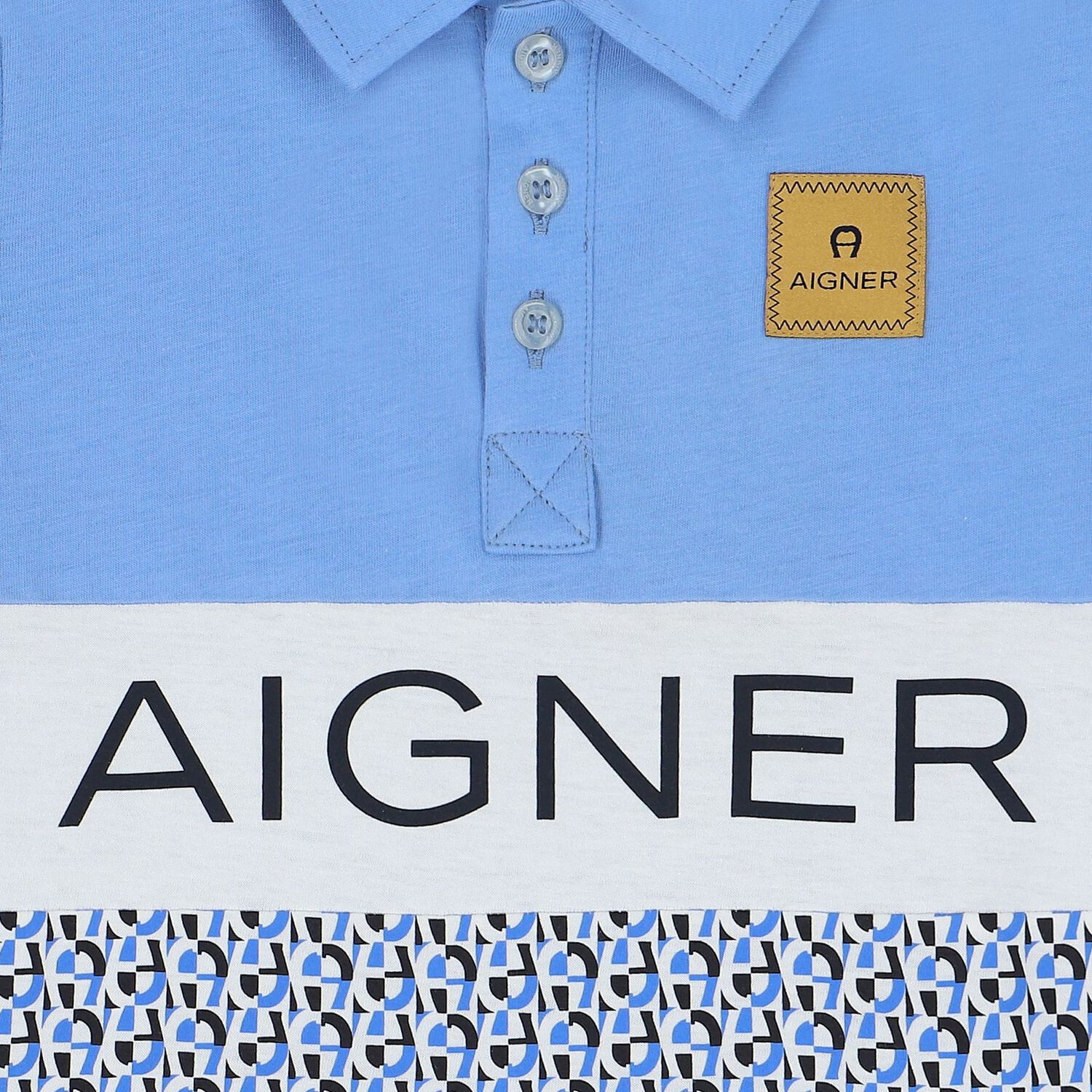 Boys Blue Logo Polo Shirt, 1, hi-res image number null