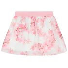 Baby Girls Pink Logo Skirt Set, 1, hi-res