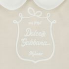 White & Beige Logo Babygrow Gift Set, 1, hi-res