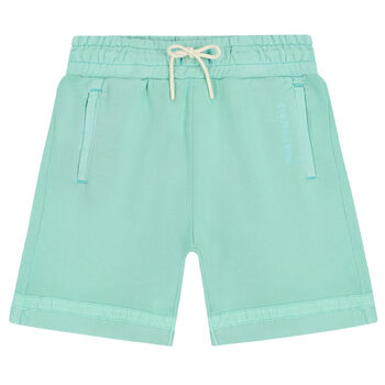 Boys Aqua Logo Shorts