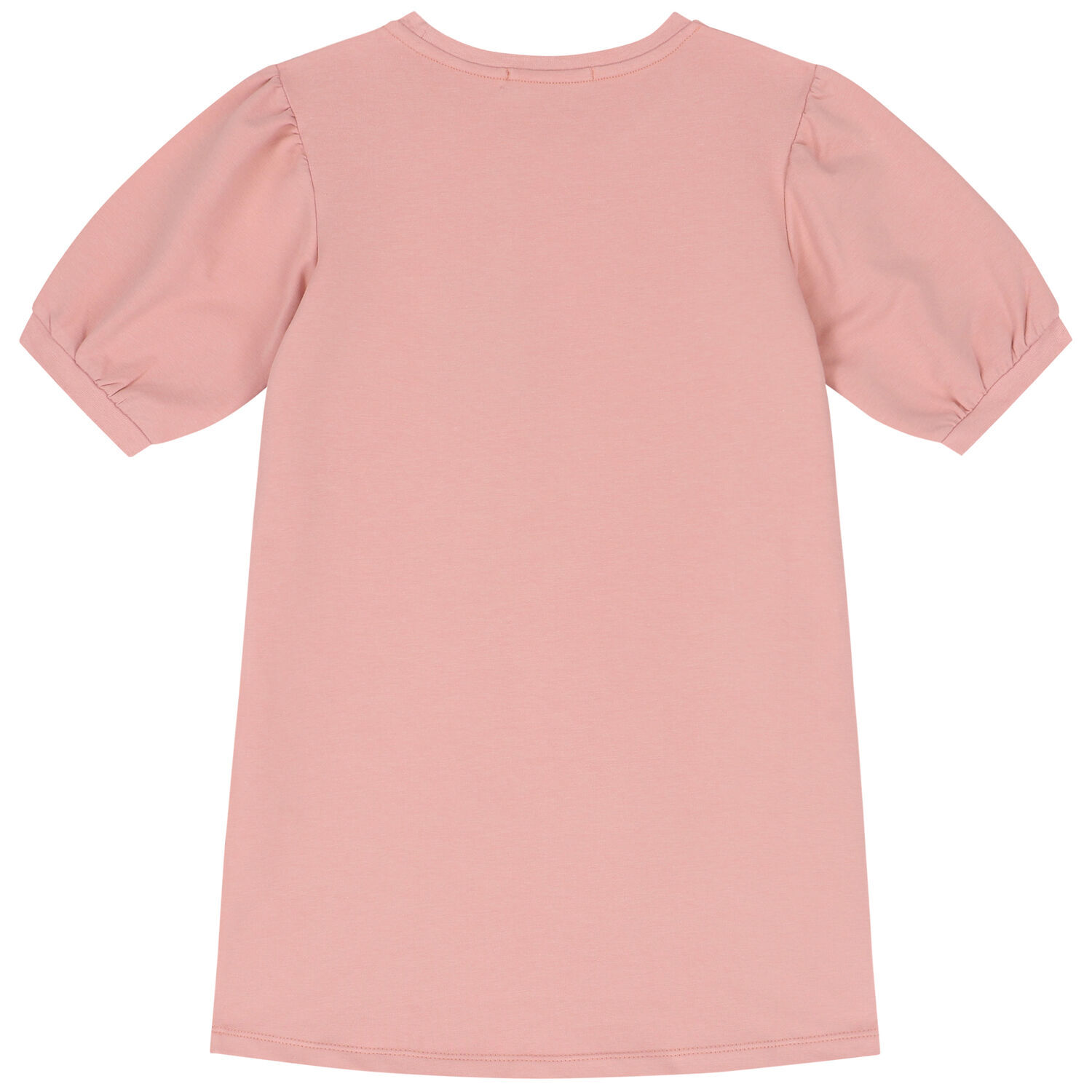 فستان بشعار حقيبة باللون الوردي , 2, hi-res